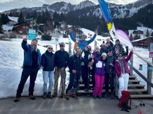 Journée OSER les raquettes avec l'association Diabète Type Sport au col des Mosses le 9 mars 2025