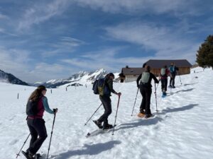 Journée OSER les raquettes avec l'association Diabète Type Sport au col des Mosses le 9 mars 2025