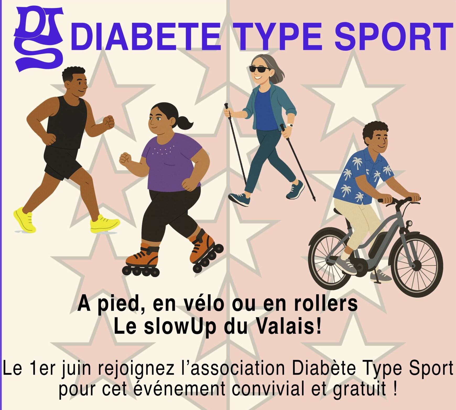 des personnes qui marchent et font du vélo