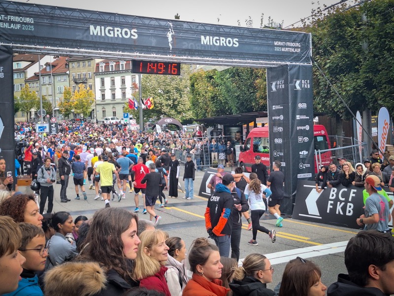 course Morat-Fribourg 2025 avec l'association Diabète type Sport