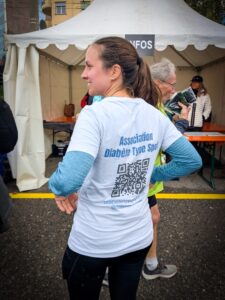 course Morat-Fribourg 2025 avec l'association Diabète type Sport