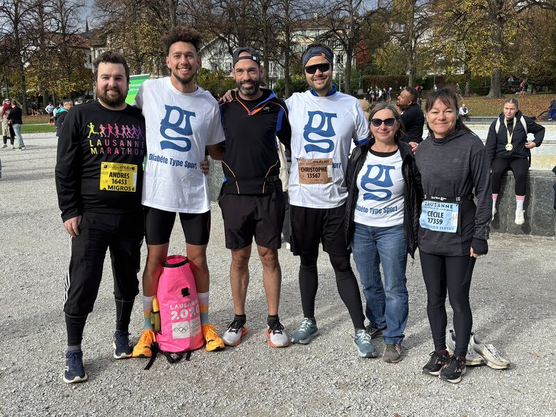 Retour en images sur le marathon de Lausanne 2025 avec Diabète type Sport