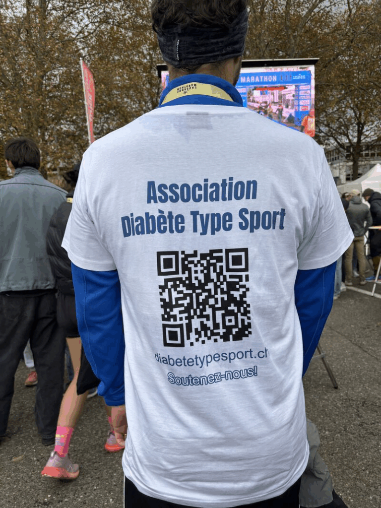 image du groupe des coureurs de diabète type sport