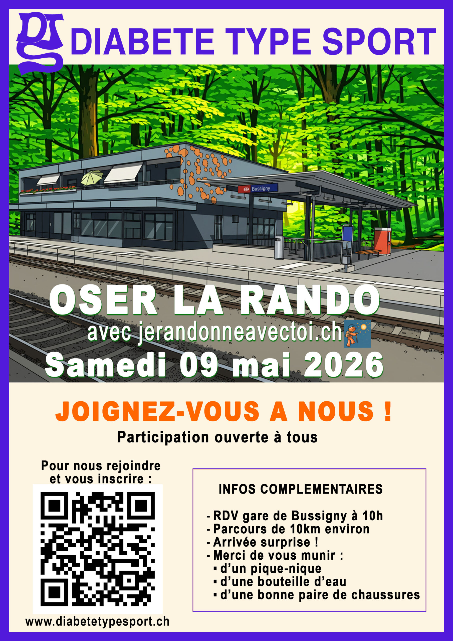 2026 oser la rando mai